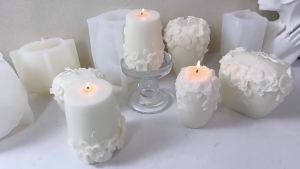 Vine Flower Embossed Silicone Molds for Soap Home Decoration Chocolate Silicone Molds for Epoxy Resin