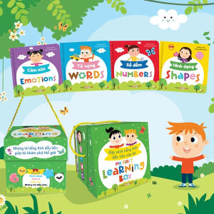 Sách - Boxset Tiếng Anh Đầu Tiên Của Bé - My First Learning Box (Hộp 4 Cuốn)