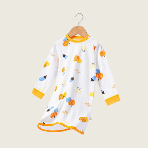 100% Cotton Baby Sleeprobe - Long Sleeve Infant Pajamas Spring/Autumn Wear Soft & Breathable Safe & Comfortable