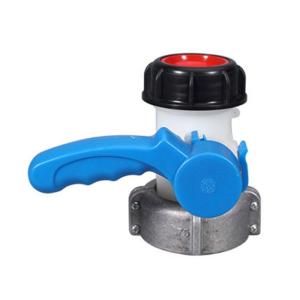 1000L Industrial Ton Barrels DN50 Valves Aluminum & Plastic Valves High Flows Liquid Discharge for Rapid Liquid Discharge