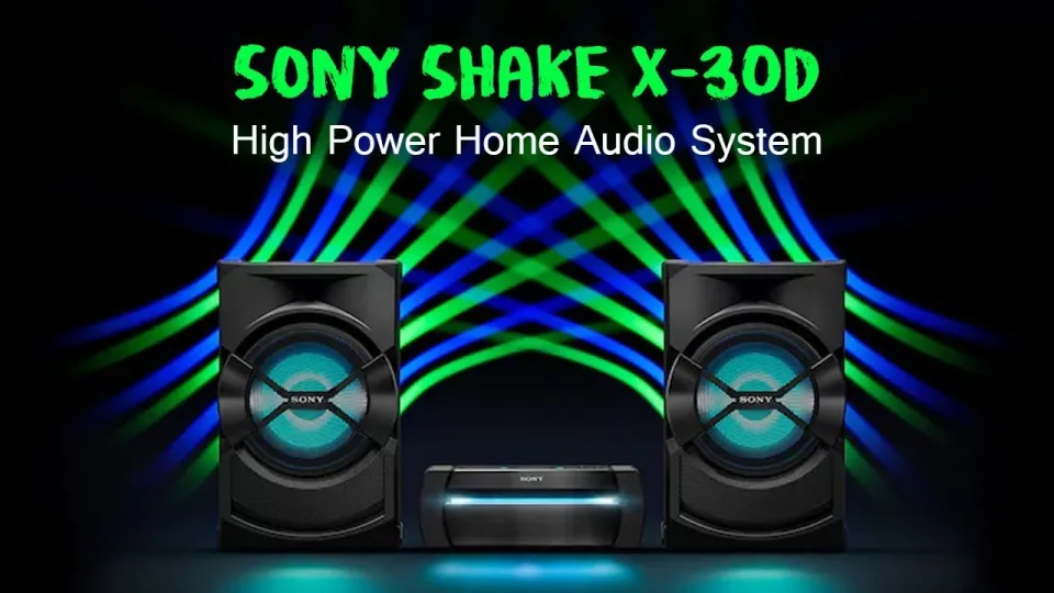 SONY SHAKE-X30D High Power DVD Home Audio HiFi System Lazada