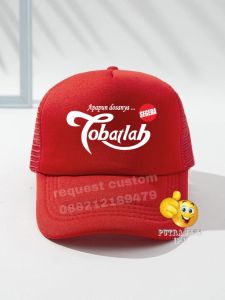 Topi Trucker Sablon Tobatlah