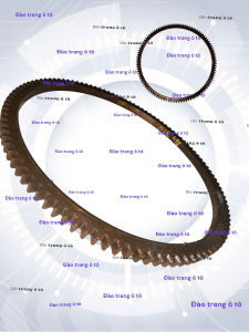 Vành bánh đà xe ô tô 103R 498 lắp cho xe ô tô các loại 103 răng phổ biến cho xe ô tô