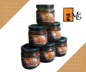 Emgees 100% home made chili garlic paste 120ml