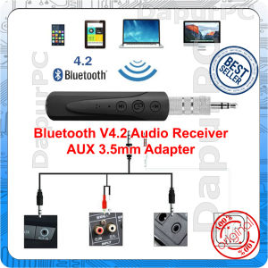 Bluetooth 3.5mm AUX Kit Wireless Audio Adapter Receiver