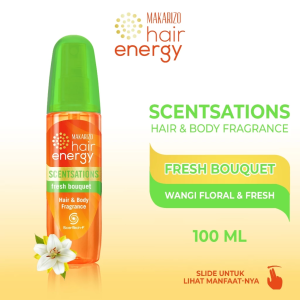 Roshibel - MAKARIZO Hair Energy Scentsations Hair Fragrance 100mL I Parfum Rambut Wangi Tahan Lama