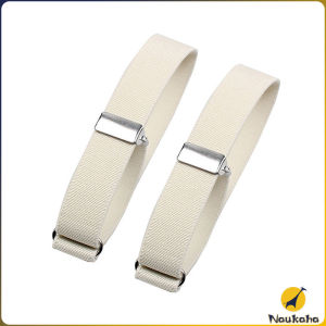 Naukaha【Ready in Stock】 1Pair Adjustable Elastic Armband Non Slip Shirt Sleeve Holder For Fashion Decorative Armbands