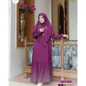GAMIS SYARI TERBARU BUSUI FRIENDLY CASUAL DAN FORMAL SIZE M L XL XXL TERMURAH KEKINIAN