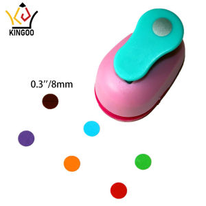 Kingoo- 8-75mm DIY Embossing Punches Sale Corner Scrapbooking Machine Paper Cutting Craft Hole Punch Rounder Cutter Circle Puncher
