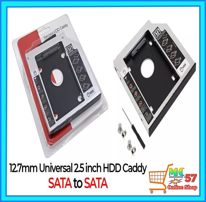 HDD Caddy SATA untuk Hard Drive SSD untuk Laptop