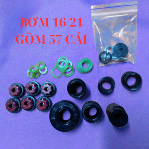 Bộ phớt đầy đủ  gồm nhiều chi tiết cho máy bơm cao áp 3 pittong