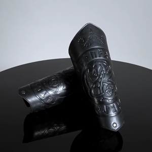 Thời Trung Cổ Dây Đeo Cổ Tay Người Đàn Ông Cosplay Rồng Nổi Bracer Gauntlet Cho Nam Giới Cosplay dây đeo cổ tay da PU Cho Chụp Ảnh Và Sân Khấu