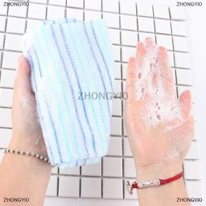 [COD] ZHONGYI0 Hàn Quốc khăn tẩy tế bào chết dài Viscose tắm trở lại chà Viscose khăn tắm 30x90cm