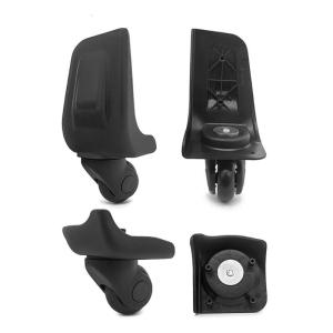 Replacement Luggage Wheel Repair Suitcase Bag Parts Spinner Wheels Casters Travel Trunk Caster Replacement Parts Black