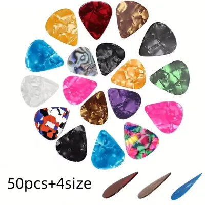 24 Pcs Alice AP-Q Frosted Slip Mix Color Guitar Picks Plectrums Plectra 0.58mm0.71mm.0.81mm0.96mm.1.2mm1.5mm