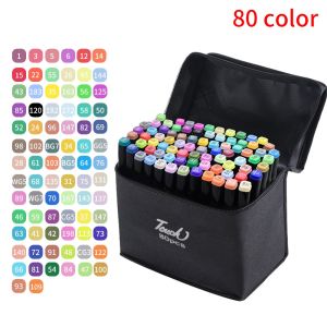 DDG 30/60/80 color Painting Markers Manga Sketching Markers Art School Supplies Permanent Marker