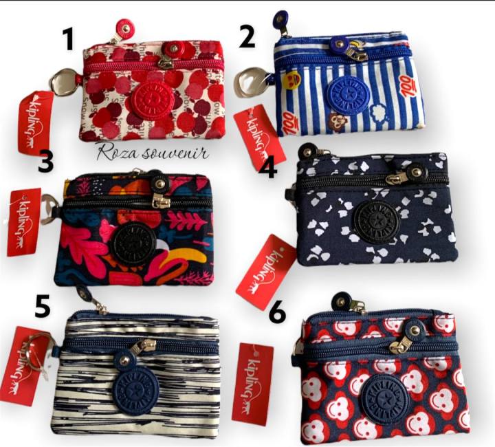 New,Dompet Motif Kipling Kartu Dan Koin/Dompet Koin Wanita