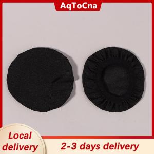 [COD] AqToCna Ship within 24 hours 2Pcs Reusable Universal Soft Washable Headphones Covers Elastic Durable Breathable Protective Dust Proof Earpad Covers