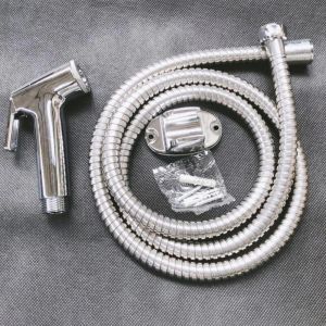 1pc Handheld Toilet Bidet Faucet Sprayer Body Wash Handheld Shower Bidet Sprayers High Pressure Flush Water Spray