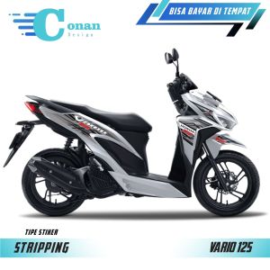 Stiker Variasi Striping Vario 125 Grafis - Sticker Variasi striping Vario 125 - Conan Design Sticker