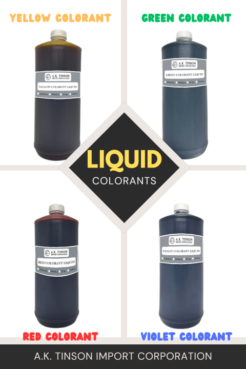 AK Liquid Colorants 250mL - 1L for Dishwashing Liquid, Fabric ...