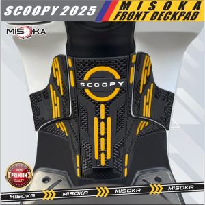 Misoka Front Deckpad Scoopy 2025 Rubber Karet Aksesoris Motor Honda