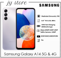 Samsung Galaxy A14 5G (6+128GB)/ A14 4G (4+128GB) **1 Year Singapore Samsung Warranty**. 