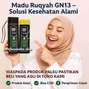 Madu Ruqyah GN13 by Gus Nur – Herbal Alami Kaya Manfaat untuk Tubuh Sehat Halal Premium Original
