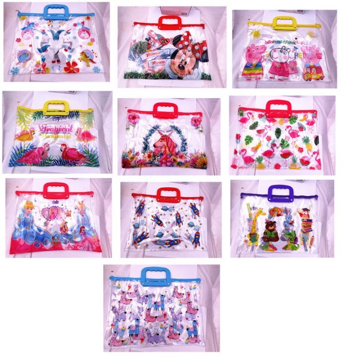 COD Plastic Envelope Transparent Expandable File Folder Long With ...