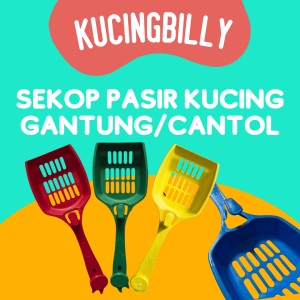 SOL Scoop cantol gantung sekop pasir kucing