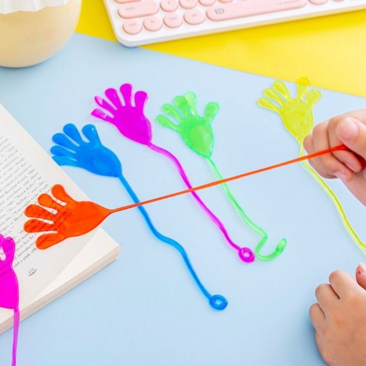 TYJTYH Random Color Elastically Stretchy Sticky Wall Climbing Toy ...