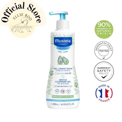 Mustela Gentle Cleansing Gel 500ml (Exp: November 2028)