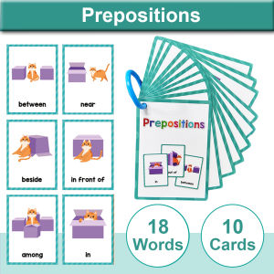 Montessori Educational Flashcards For Kids Kindergarten Preschool Learning Tool Visual Cards Early Learning Toy English Words Card Memory Game Teaching Empathy Emotional Feeling Expression Daily Routines Color Shape Fruits Number Math Cards