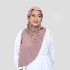Maribel - Hijab Pashmina Oval Inner Jersey Instan/Pashmina Leher