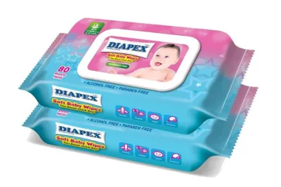 DIAPEX SOFT BABY WIPES 80S X 2