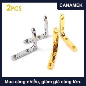 【CANAMEK】 2 cái 90 độ Bản lề cho hộp gỗ đồ trang sức trường hợp tủ đồ nội thất phần cứng