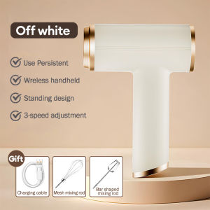 Wireless Portable Electric Food Mixer Hand Blender 3 Speeds High Power Dough Blender Egg Beater Baking Hand Mixer 搅拌器