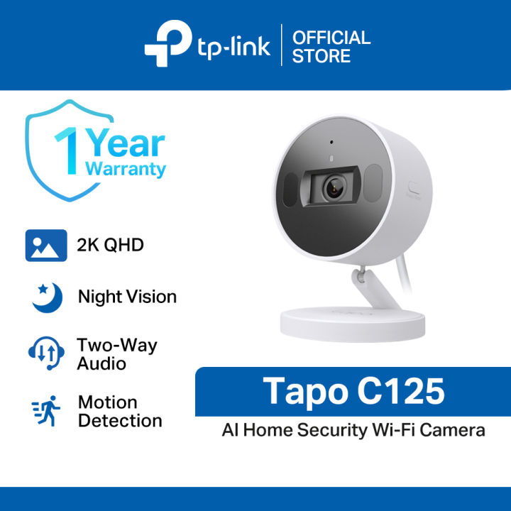 TP-Link Tapo C125 2K QHD AI-Powered Magnetic Home Security Wi-Fi CCTV ...