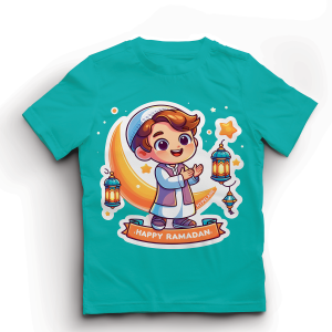 Baju Kaos Distro Anak Laki Laki Lebaran Ramadhan Karakter Cowok Muslim Keren Import - Hypelane - DTF