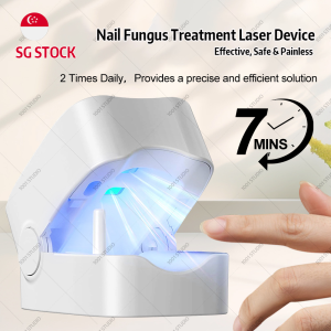 Nail Fungus Cleaning Laser Device Nail Therapy for Damaged Discolored Thick Toenails & Fingernails,Effective Rechargeable Nail Fungus Laser Treatment Device for Home Use 灰指甲治疗机真菌光疗灯