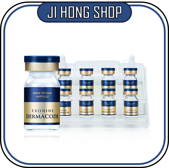 美容液 EXONINE DERMACODE SNOW INFUSIN AMPOULE rubycell exonine dermacode snow infusin ampoule 6ml*18vial