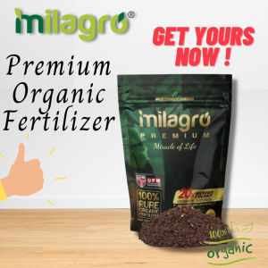 milagro Organic Fertilizer 1kg 100% BAJA ORGANIK All Plants Growth Stages Healthy Soil Plant Nourishment [HIGH QUALITY ASSURANCE]