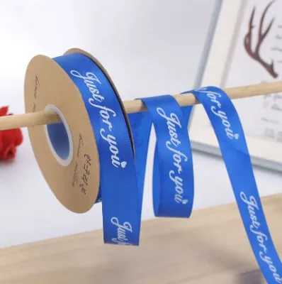2.5cm (±32 yard)Just for You Satin Ribbon Perfect for Wedding Gift Wrapping and Floral Packaging