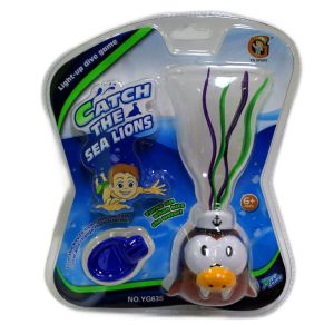 POOL TOYS - Catch the Sealions Light up Dive Game (Brown)