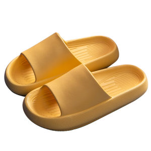 Big Size 36-49 Men Slippers Flip Flops Soft EVA 4.0cm Thick Sole Women Slides Summer Sandals Home Non-Slip Bathroom Shoes Fashion