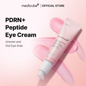 Medicube PDRN Pink Collagen Peptide Eye Cream 30ml | Anti-Aging Firming Eye Cream | Brightening & Wrinkle Care | Dark Circle & Puffiness Reduction