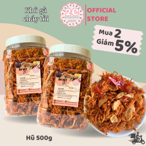 Khô Gà Cháy Tỏi 1kg 2c Mart