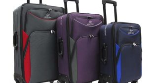 Softside Expandable Fabric Luggage with Spinner Wheels