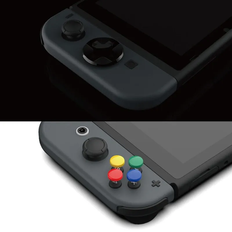 op042] Skull JoyCon D-Pad Button Cap Set DPAD for Nintendo