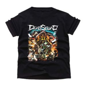 ( Kaos Anak ) Monstahopkids Kaos Anak Laki-Laki Perempuan Motif BAND MUSIK DEADSQUAd Bahan 24s
